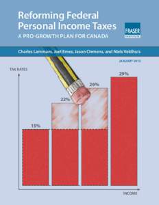 Reforming Federal Personal Income Taxes A PRO-GROWTH PLAN FOR CANADA Charles Lammam, Joel Emes, Jason Clemens, and Niels Veldhuis JANUARY 2015