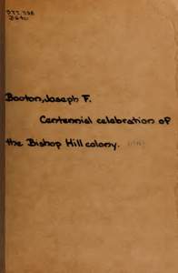Centennial celebration of the Bishop Hill Colony, Bishop Hill, Ill., Monday September 23, 1946