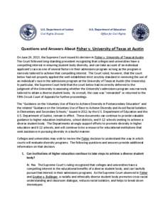 Grutter v. Bollinger / Parents Involved in Community Schools v. Seattle School District No. 1 / Civil rights and liberties / Association of Public and Land-Grant Universities / Regents of the University of California v. Bakke / Gratz v. Bollinger / Strict scrutiny / University of Florida / Meredith v. Jefferson County Board of Education / Law / Case law / History of the United States