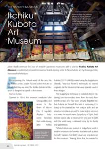 THE NATION’S MUSEUMS  Itchiku Kubota Art Museum