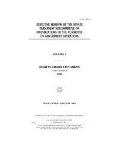 S. Prt. 107–84  EXECUTIVE SESSIONS OF THE SENATE