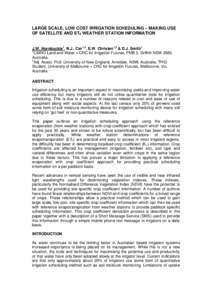 Land use / Earth / Water management / Agronomy / Hydrology / Evapotranspiration / Drip irrigation / Crop coefficient / Normalized Difference Vegetation Index / Irrigation / Water / Land management