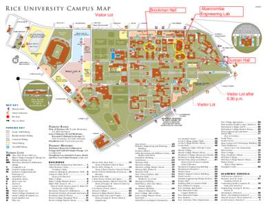 Ri c e U n i v e rsity Cam p us Map Visitor Lot greenbriar  14B