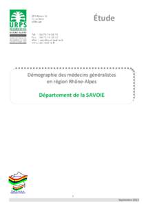 URPS MED RA GENERALISTES SAVOIE Septembre[removed]VF
