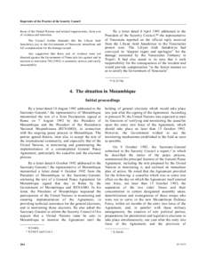 Repertoire of the Practice of the Security Council those of the United Nations and related organizations, from acts of violence and terrorism. The Council further demands that the Libyan Arab Jamahiriya pay to the Govern