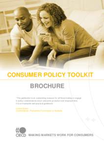 CONSUMER POLICY TOOLKIT BROCHURE 