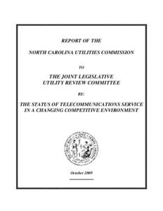 Microsoft Word[removed]Legislative Telecommunications Report.docx