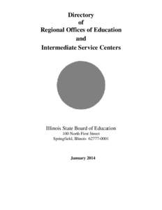 Directory of Regional Offices of Education and Intermediate Service Centers
