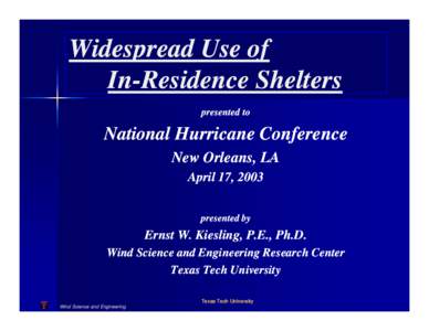 Microsoft PowerPoint - Widespread Use of I R Shelters.ppt [Compatibility Mode]