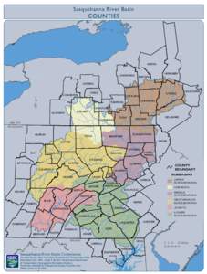 Susquehanna River Basin  COUNTIES ONEIDA