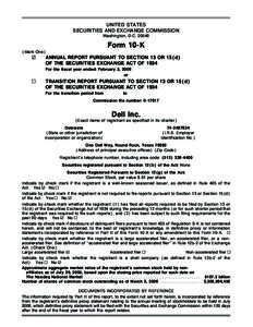 UNITED STATES SECURITIES AND EXCHANGE COMMISSION Washington, D.C[removed]Form 10-K (Mark One)