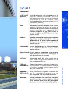 Concepts de base en sécurité civile - Annexes (partie 5)