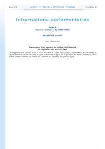 Journal officiel de la République française - N° 145 du 25 juin 2013