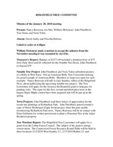Microsoft Word - January 2010 minutes _2_.wps