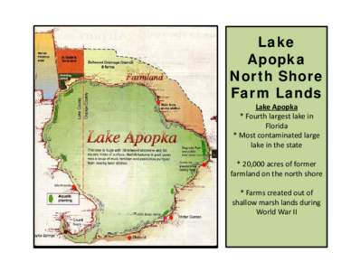 Lake Apopka North Shore Farm Lands