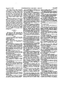 August 6, 1993  CONGRESSIONAL RECORD—SENATE Earlier this spring I was in Spearfish with a number of Black Hills residents
