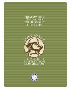 Preservation Guidelines for Historic Districts  Preservation Guidelines