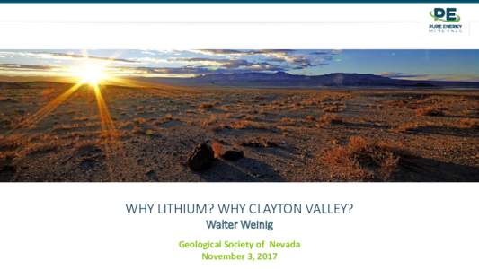 Breakthroughs in Lithium Production: 21ST CENTURY MINES WILL BREAK NEW GROUND