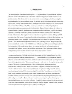 Medicine / Halogenated solvents / Soil contamination / Alkenes / Trichloroethylene / Tetrachloroethylene / Vinyl chloride / 1 / 1 / 1-Trichloroethane / Carcinogen / Chemistry / Organochlorides / Pollution