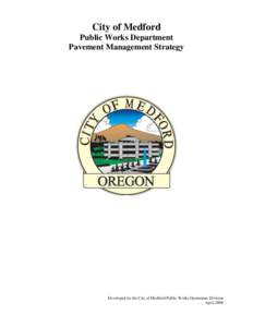 Pavement Management Strategy