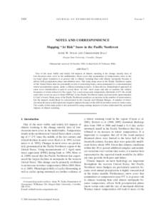 Climate / Precipitation / Effects of global warming / Snow / Rain / Humid continental climate / Oceanic climate / Global warming / Regional effects of global warming / Atmospheric sciences / Meteorology / Earth