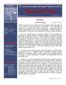 JGSH newsletter- vol.2 issue 2 -Apr 2010