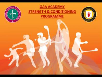GAA ACADEMY STRENGTH & CONDITIONING PROGRAMME WEIGHTED CHIN UPS