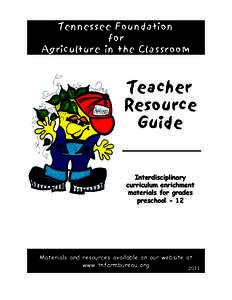 Tennessee Foundation for Agriculture in the Classroom Teacher Resource