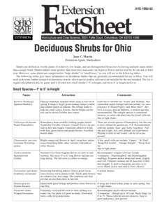 FactSheet Extension HYG[removed]Horticulture and Crop Science, 2001 Fyffe Court, Columbus, OH[removed]