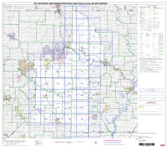 2013 BOUNDARY AND ANNEXATION SURVEY (BAS): Sharp County, AR[removed]36.525052N 91.04959W  Myatt township