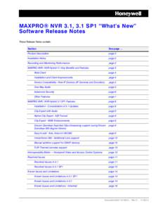 800-15146V3-C_MAXPRO NVR_3.1_Whats_New_Release_Notes.fm