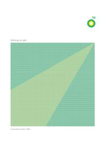 Defining our path  Sustainability Report 2003 This report covers BP’s business, environmental record and role in society. This year, in response to external feedback, we