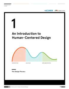 An Introduction to HCD 1 An Introduction to Human-Centered Design