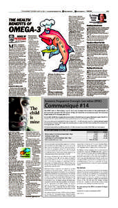 THE GLEANER, TUESDAY, JULY 15, 2014 • www.jamaica-gleaner.com •  gleanerjamaica • THE HEALTH BENEFITS OF