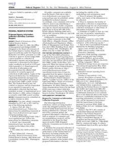 [removed]Federal Register / Vol. 79, No[removed]Wednesday, August 6, [removed]Notices Reason: Failed to maintain a valid bond.