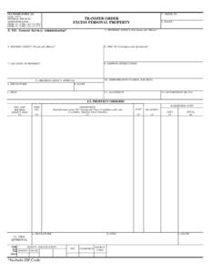 1. ORDER NO.  STANDARD FORM 122 JUNE 1974 GENERAL SERVICES ADMINISTRATION