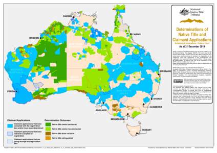 DARWIN !  Determinations of Native Title and Claimant Applications