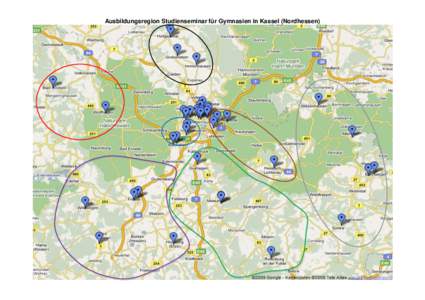 Ausbildungsregion Studienseminar für Gymnasien in Kassel (Nordhessen)   