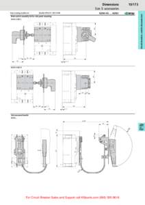 Dimensions Size 3: accessories NZM3-XS…, NZM3 Moeller HPL0211