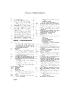 TITLE 41—PUBLIC CONTRACTS  Chap. 1. 2.