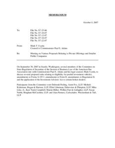 Microsoft Word - Memo to File re meeting with ABA _Sep 2007_ _2_.doc