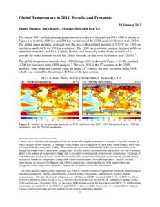 Physical geography / Climatology / Meteorology / Climate history / Physical oceanography / Global warming / Tropical meteorology / Instrumental temperature record / James Hansen / El Nio / Climate / Arctic oscillation