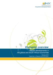 likele  Economic overview Recent developments in the global and South African economies February 2015