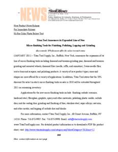 Microsoft Word[removed]PR Micro Finishing Tools