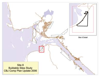 CBJ Comprehensive Plan 2006 Update - Buildable Sites Analysis - Project Maps