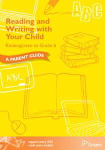 Reading and Writing with Your Child Kindergarten to Grade 6  Thin