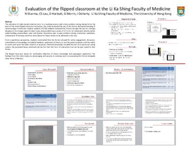 Hoteliers / Li Ka-shing / Li Ka Shing Faculty of Medicine / University of Hong Kong / Likert scale / Iowa Tests of Educational Development / Educational psychology / Education / Hong Kong