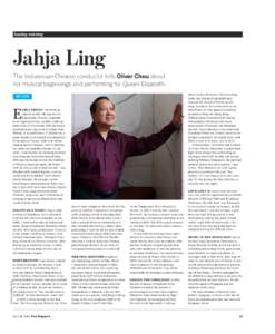 Sunday morning  Jahja Ling The Indonesian-Chinese conductor tells Oliver Chou about his musical beginnings and performing for Queen Elizabeth. Heart in San Francisco. The hour-long
