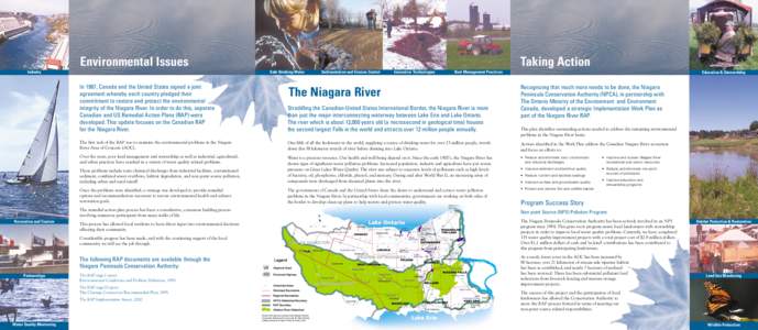 Canada–United States border / Niagara River / Conservation authority / Welland River / Niagara Peninsula / Conservation Ontario / Great Lakes Areas of Concern / Geography of Canada / Great Lakes / Geography of Ontario