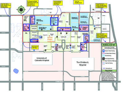 Anschutz Medical Campus / Multi-storey car park / Disabled parking permit / University of Colorado Hospital / Transport / Colorado / Parking